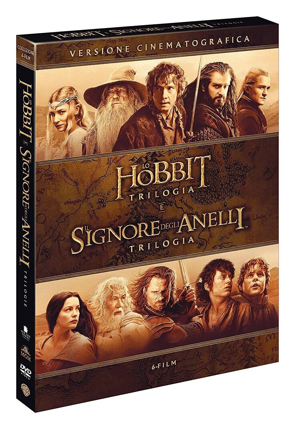 Signore Degli Anelli / Hobbit - 6 Film Theatrical Version (6 Dvd) -