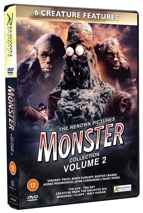 The Renown Pictures Monster Collection Vol 2 (DVD)