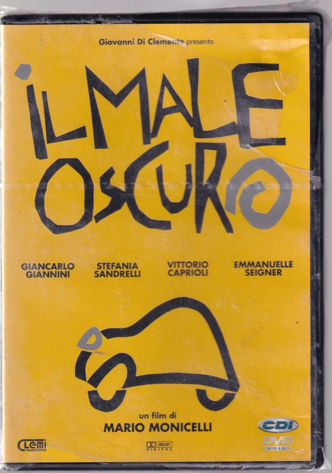 IL MALE OSCURO DVD Mario Monicelli Nuovo Sigillato M05122