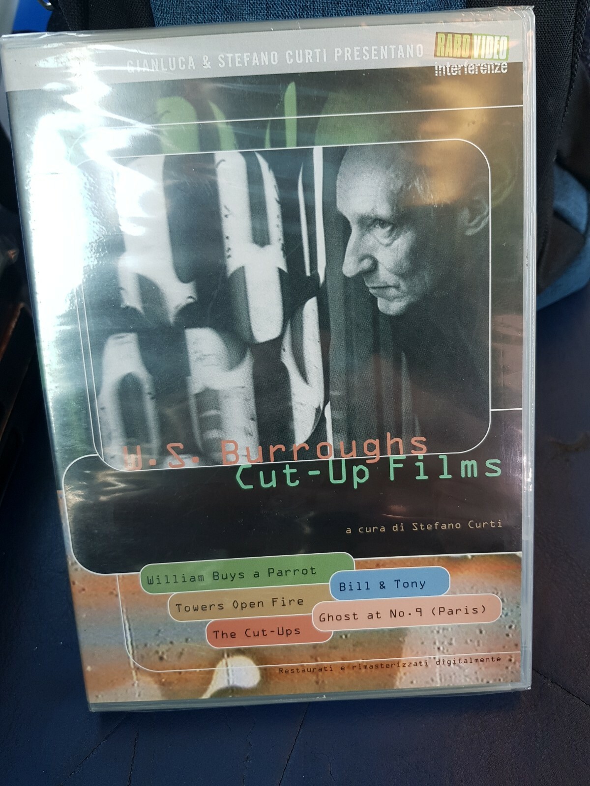 Dvd W.s. Burroughs Rarovideo/nuovo/ 2dvd fuori catalogo