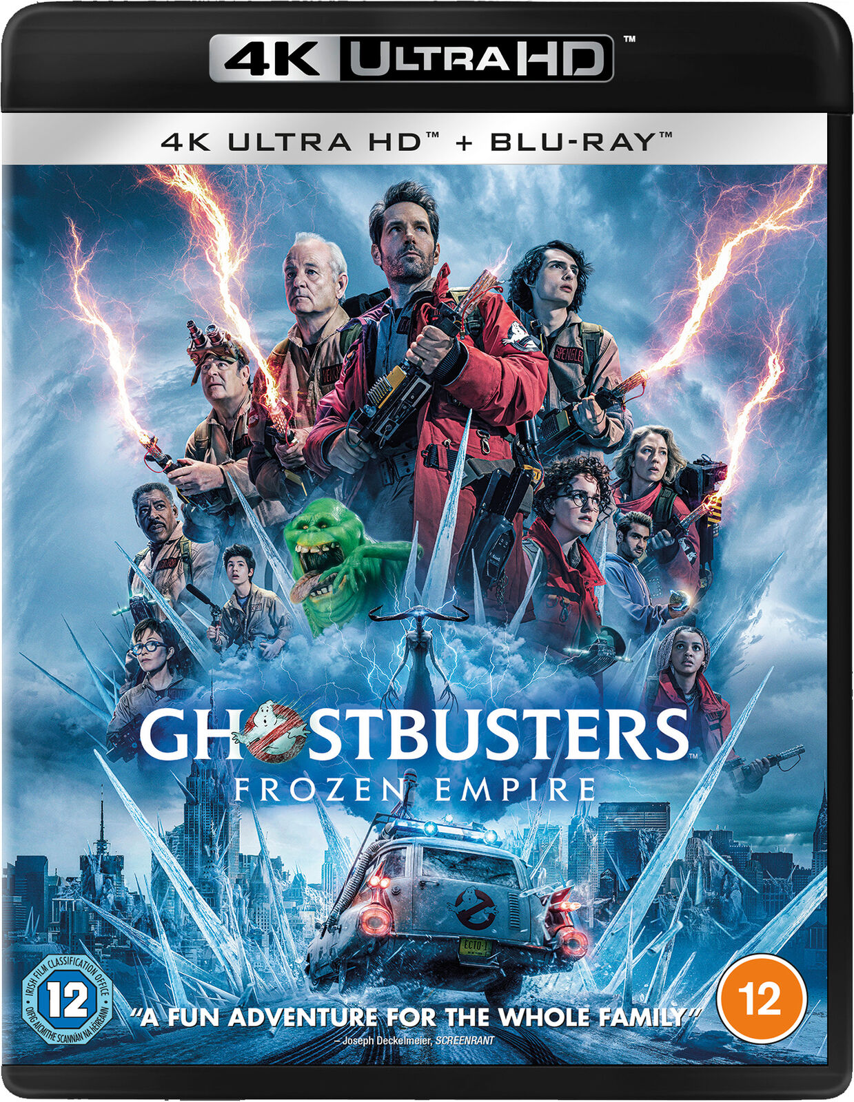 Ghostbusters: Frozen Empire (4K UHD Blu-ray) Patton Oswalt Emily Alyn Lind