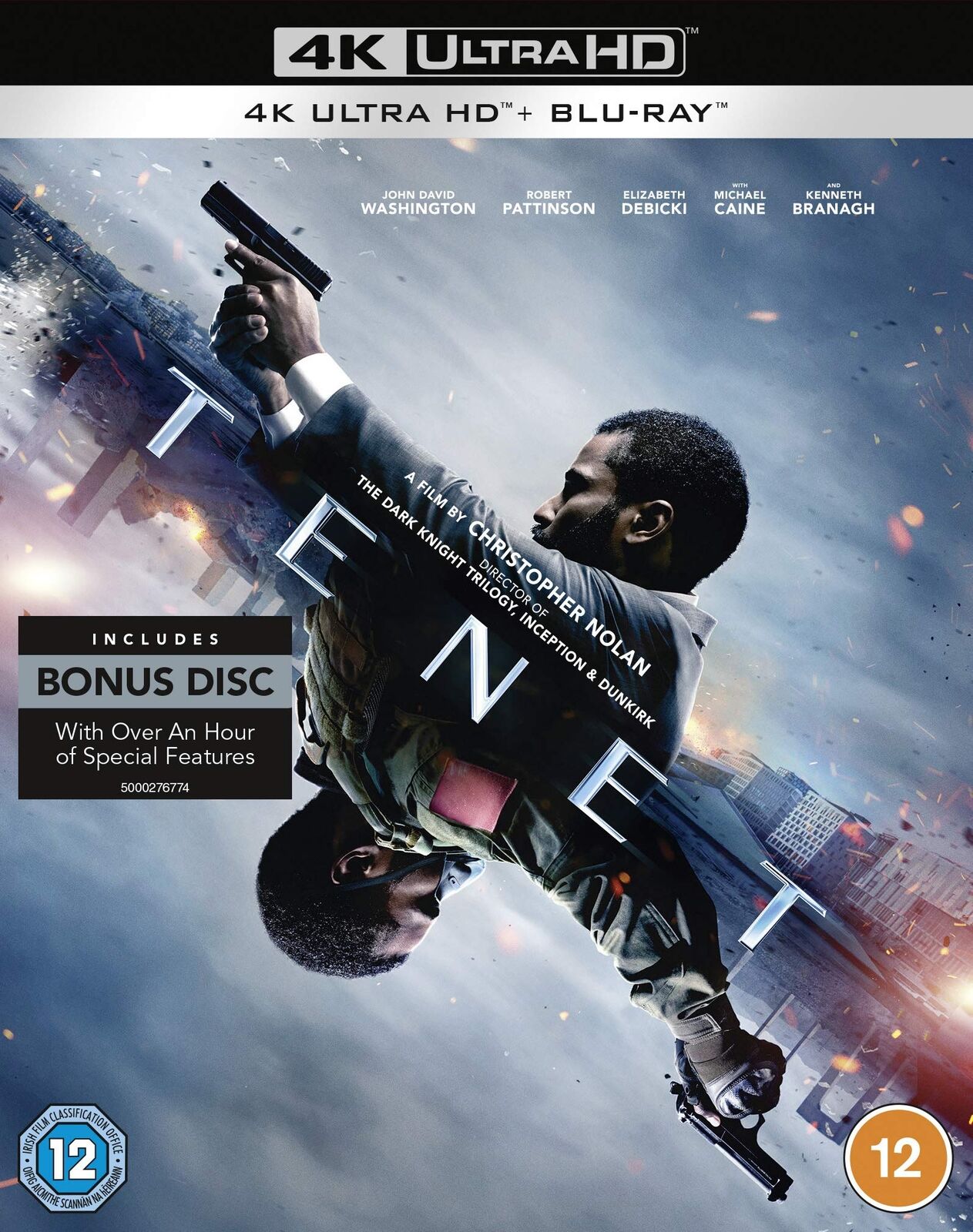 TENET (4K UHD Blu-ray) Aaron Johnson Clémence Poésy Dimple Kapadia Fiona Dourif