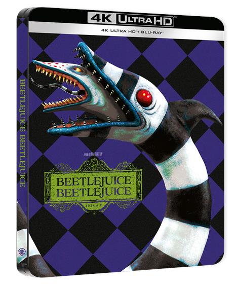 Film - Beetlejuice Beetlejuice Steelbook 1  - 2 (4k uhd + blu-ray -  blu-ray)...