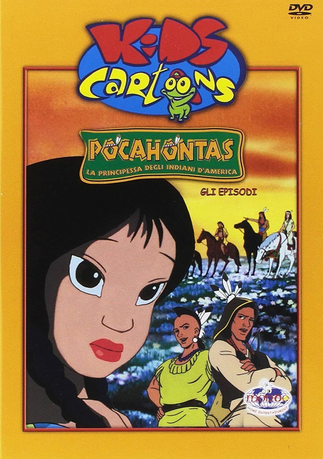 Dvd POCAHONTAS - LA PRINCIPESSA DEGLI INDIANI D'AMERICA nuovo