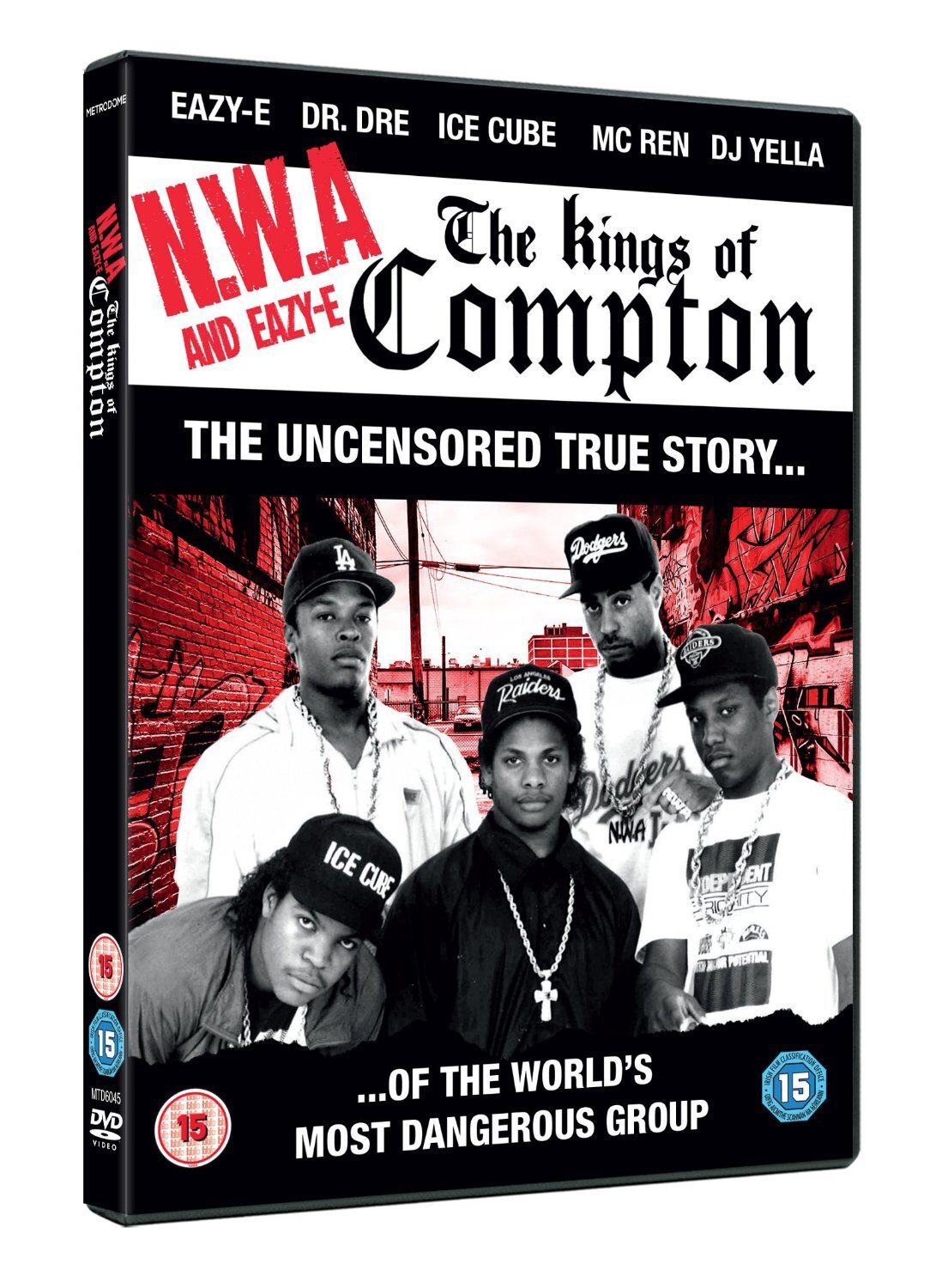 NWA & Eazy-E: The Kings of Compton (DVD) Eazy-E Dr Dre Ice Cube MC Ren DJ Yella