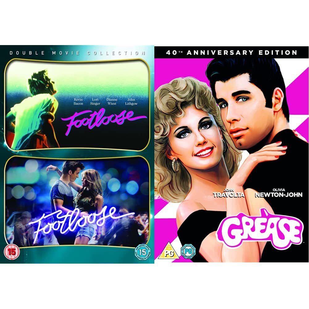 Footloose (1984) / Footloose (2011) Double Pack (DVD) Kenny Wormald Kevin Bacon