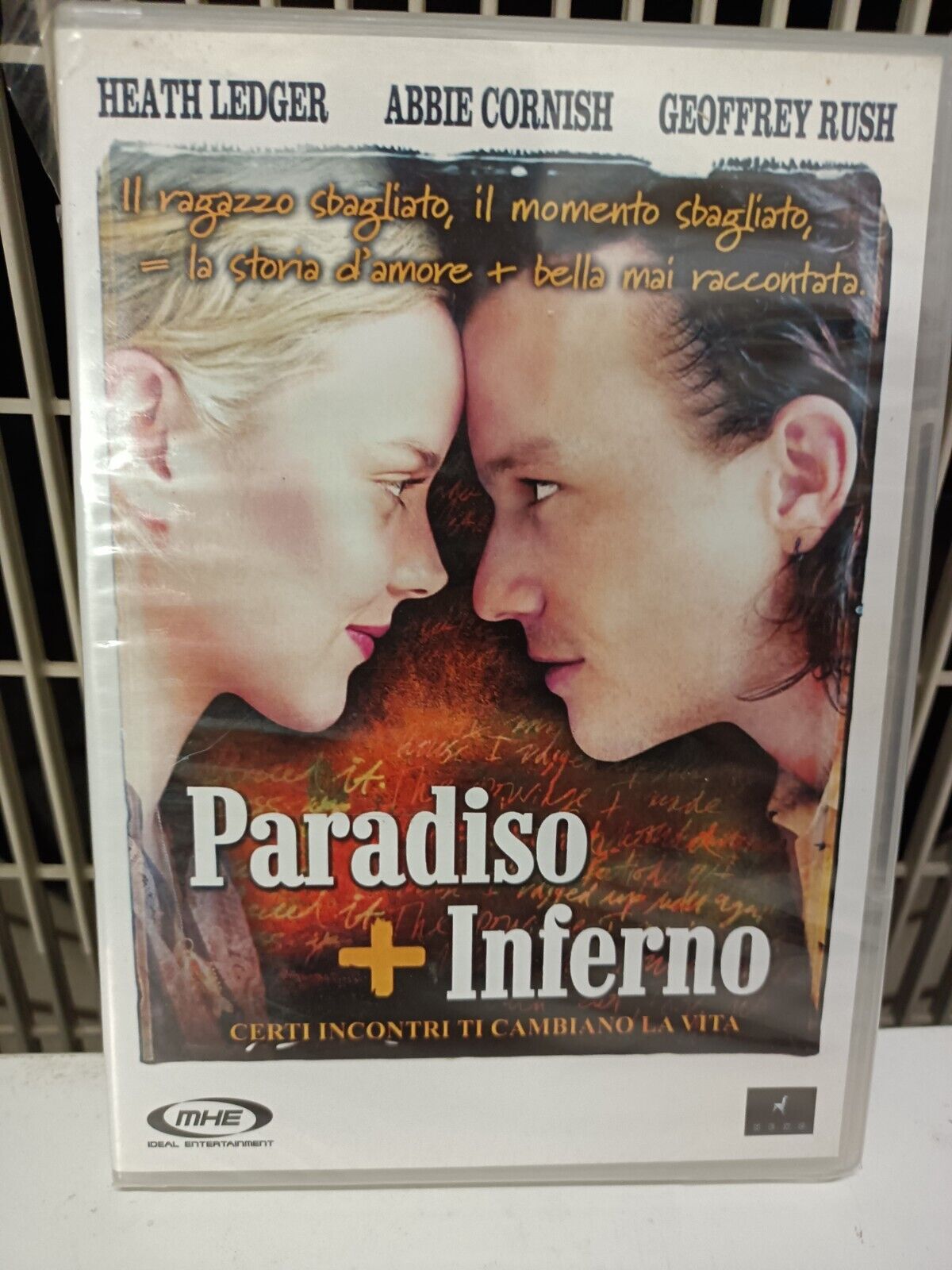 DVD PARADISO  + INFERNO NEW LEDGER CORNISH RUSH M