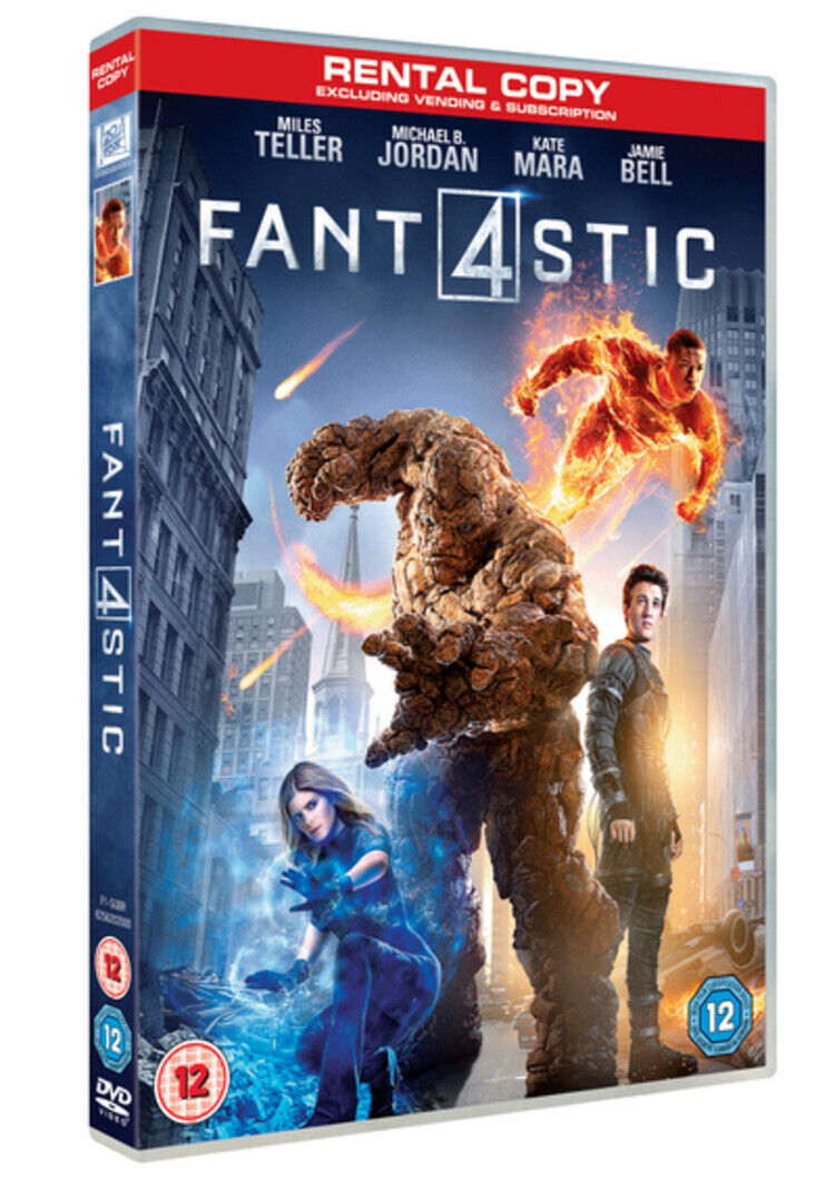 Fantastic Four (2015) (DVD) Kate Mara Toby Kebbell Mary Rachel Dudley Chet Hanks