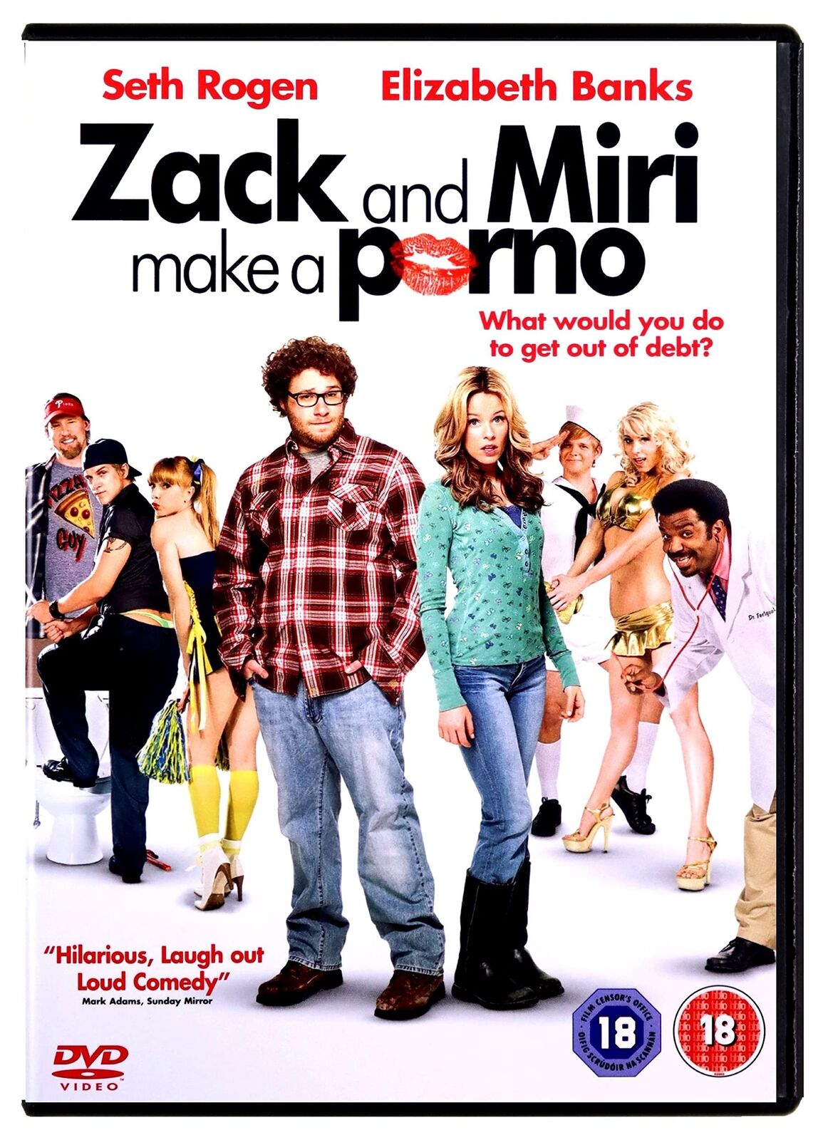 Zack and Miri Make A Porno Zack and Miri Make A Porno DVD EDV9624 NEW