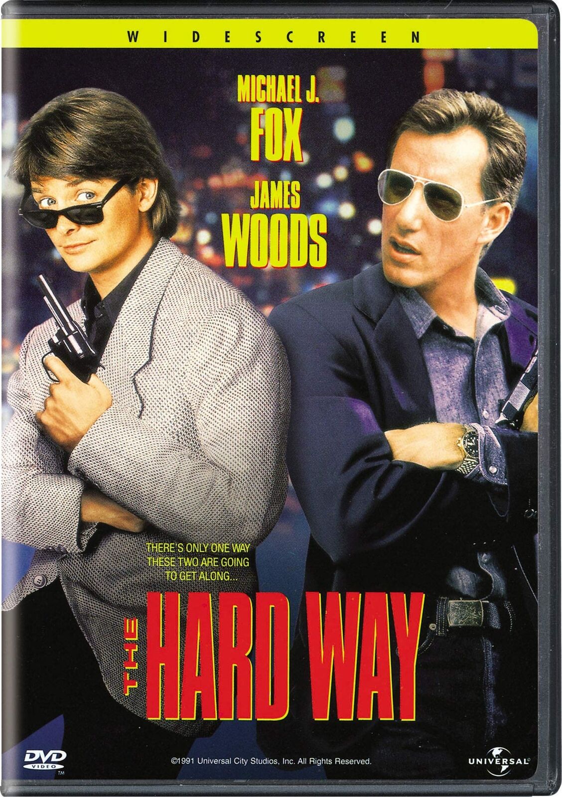 The Hard Way [DVD] (DVD) Michael J. Fox James Woods Stephen Lang Luis Guzman