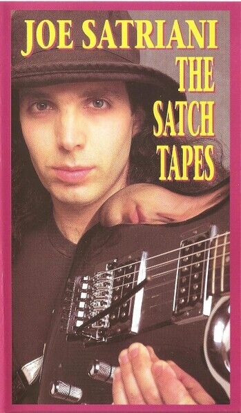 JOE SATRIANI - The Satch tapes - VHS,PAL,NEW,NO SEALED,UNPLAYED,NON SIGILLATA