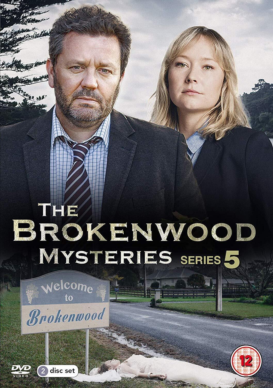 The Brokenwood Mysteries - Series 5 (DVD) Neill Rea Fern Sutherland Nic Sampson