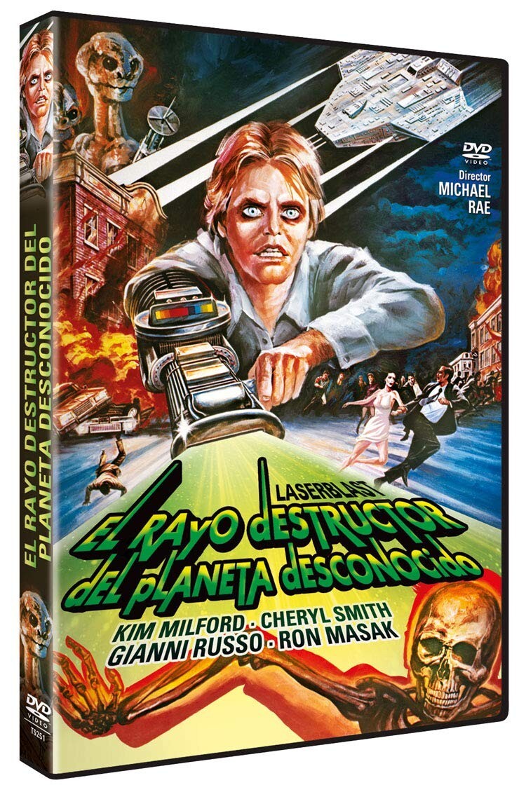 El Rayo Destructor del Planeta Desconocido DVD 1978 Laserblast