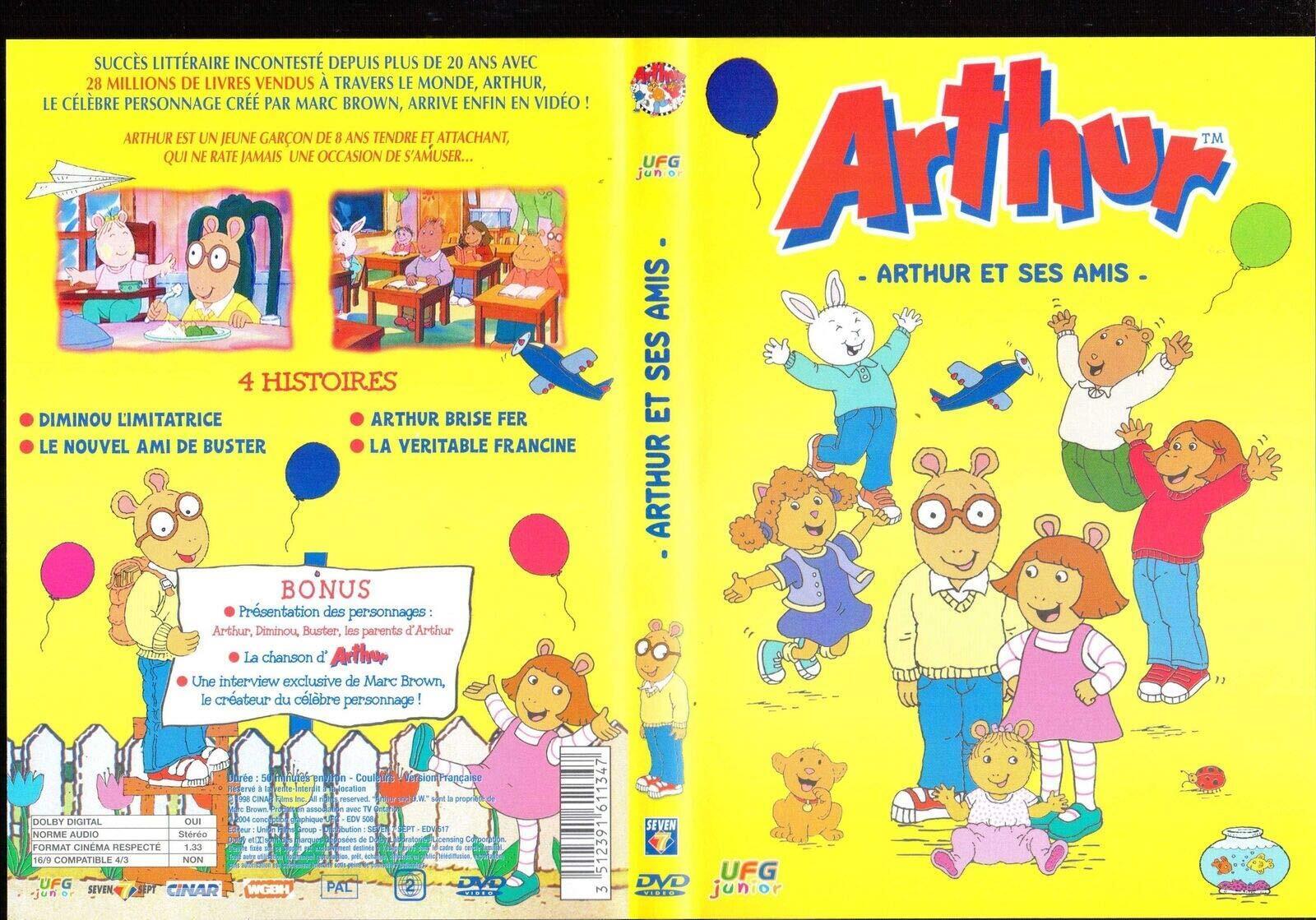 DVD Arthur et ses amis (tbe)   Anime   Lemaus (DVD)