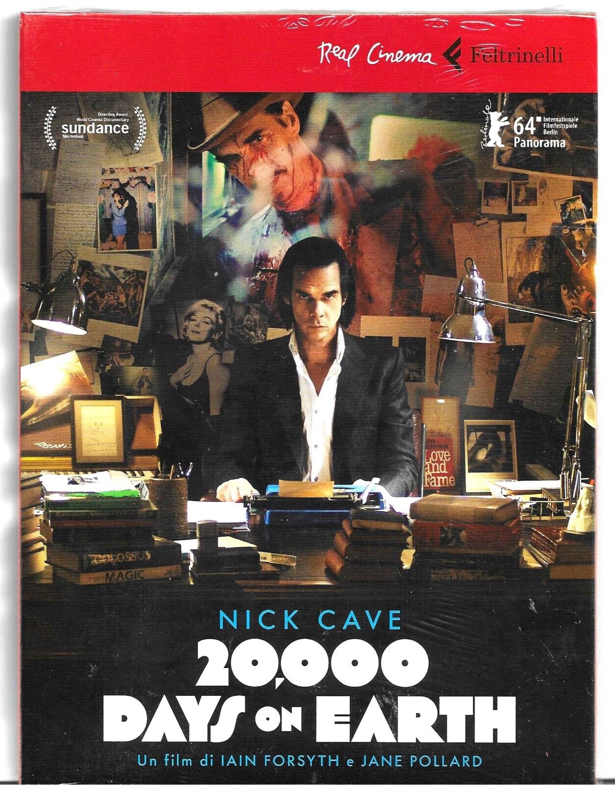 20,000 days on Earth - dvd+libro, editoriale-2014 Nick Cave, raro fuori catalogo