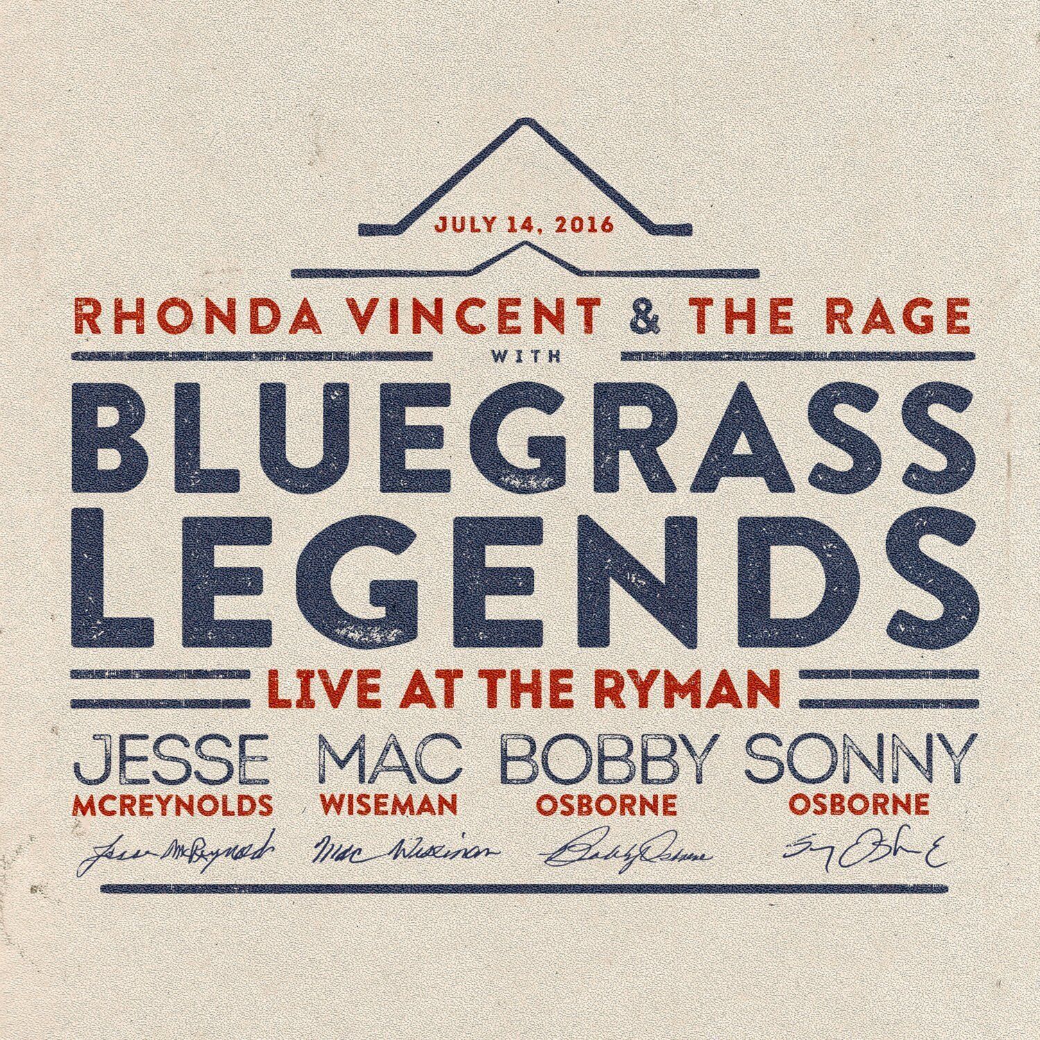 Rhonda Vincent With Bluegrass Legends - Live At The Ryman (DVD)