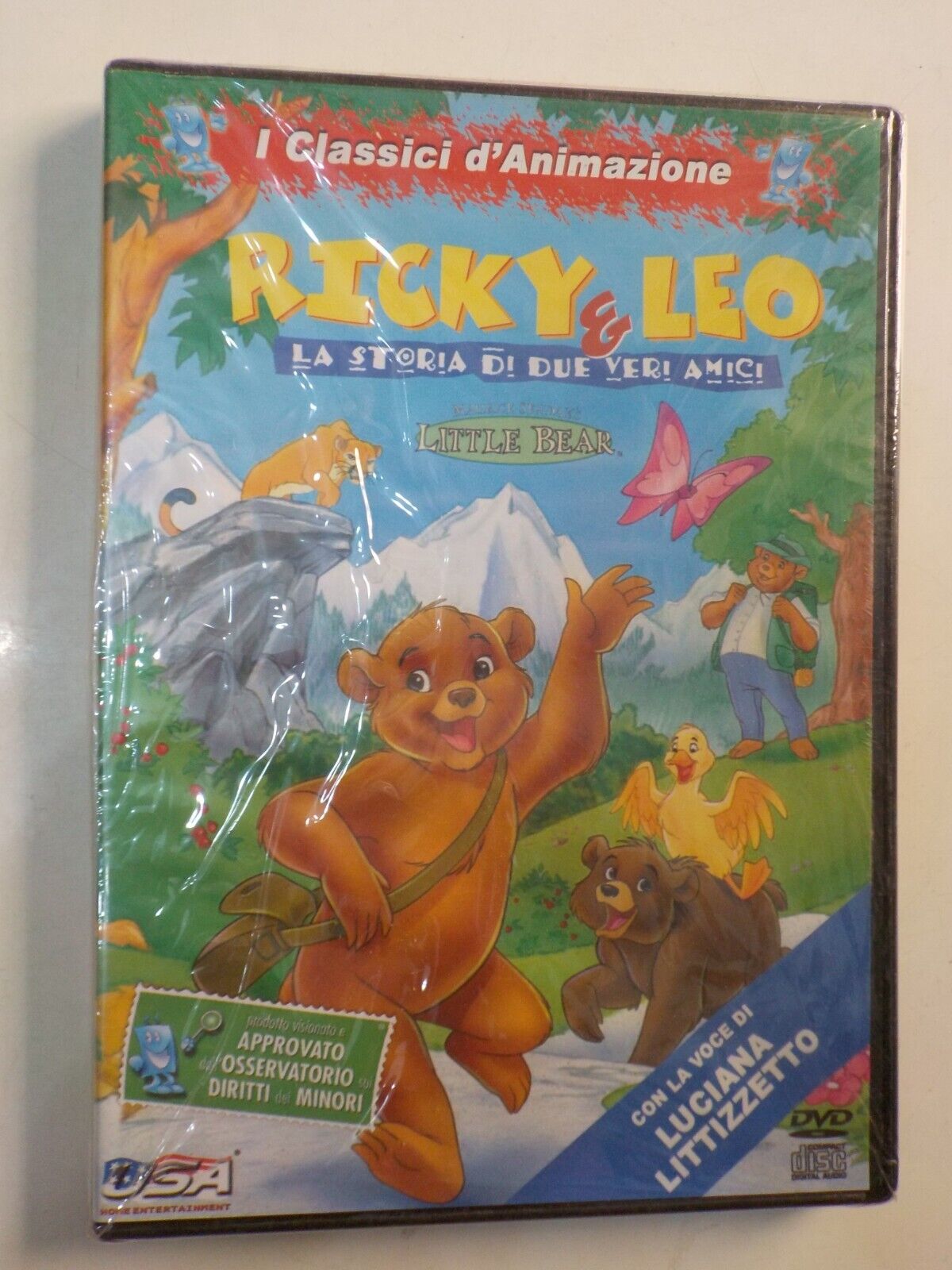 Ricky & Leo Little Bear Film a Cartoni Dvd Originale Nuovo - COMPRO FUMETTI SHOP