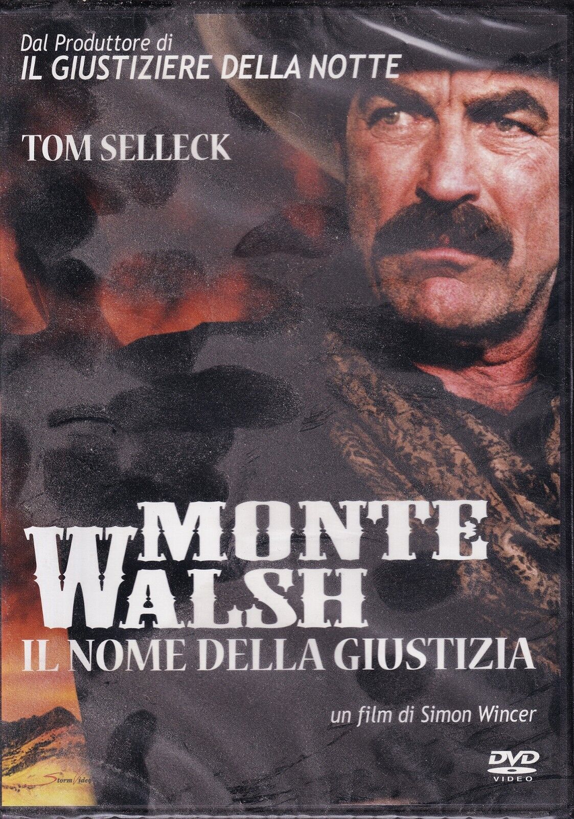 MONTE WALSH Il Nome della Giustizia Dvd ::: SIGILLATO ::: 1^ Ed. STORM Video
