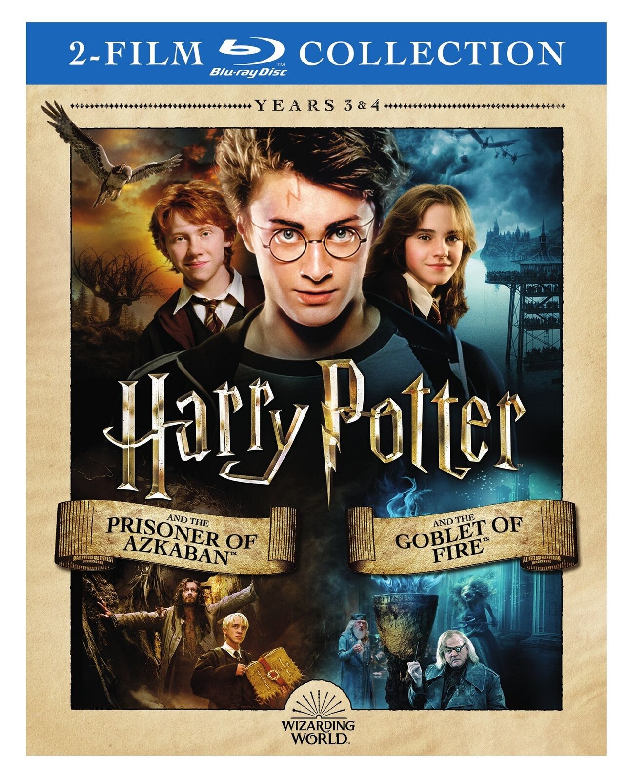Harry Potter and the Prisioner of Azkaban / Harry Potter and the Goble (Blu-ray)