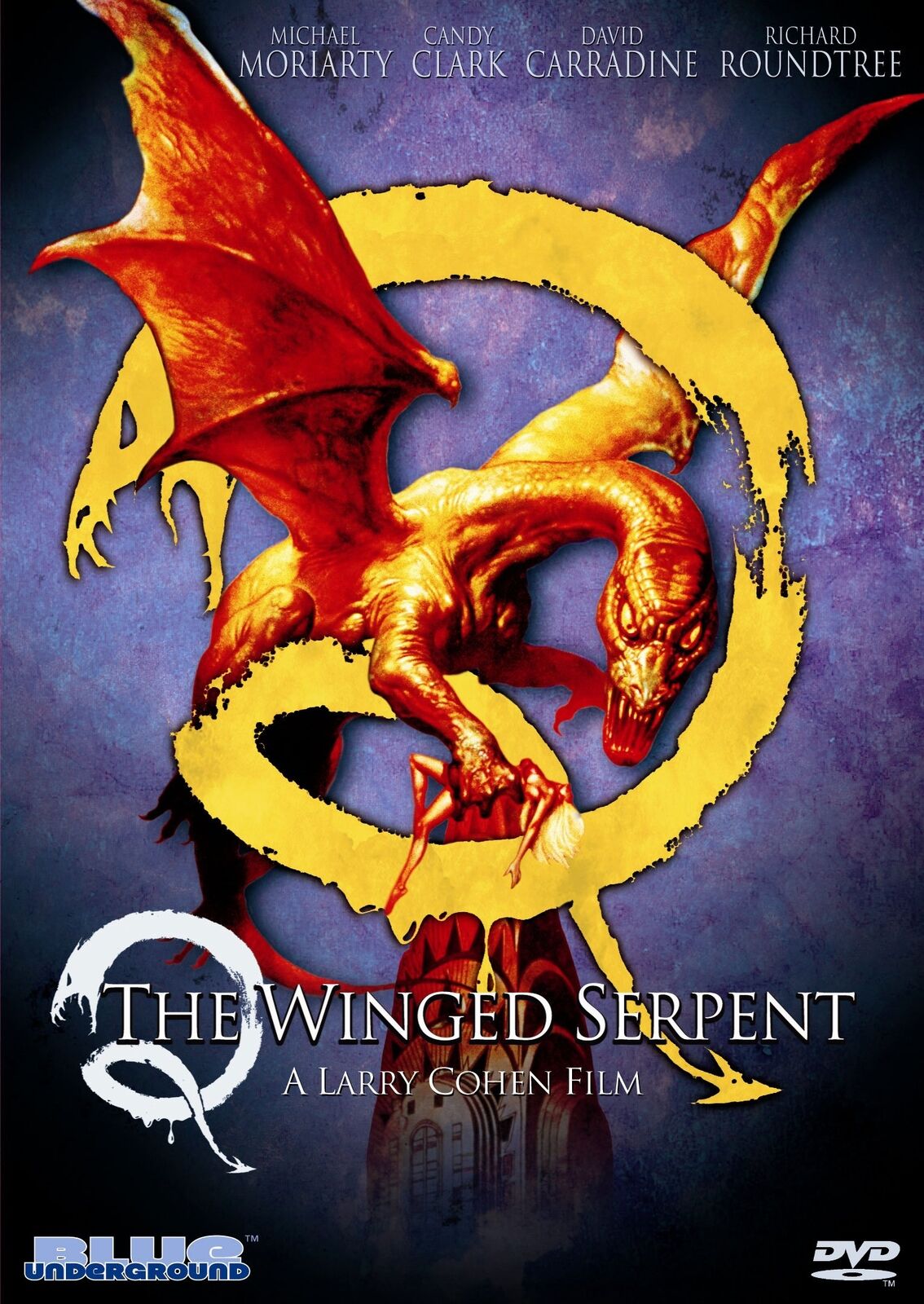 Q: The Winged Serpent (DVD) Ron Cey Candy Clark James Dixon David Carradine