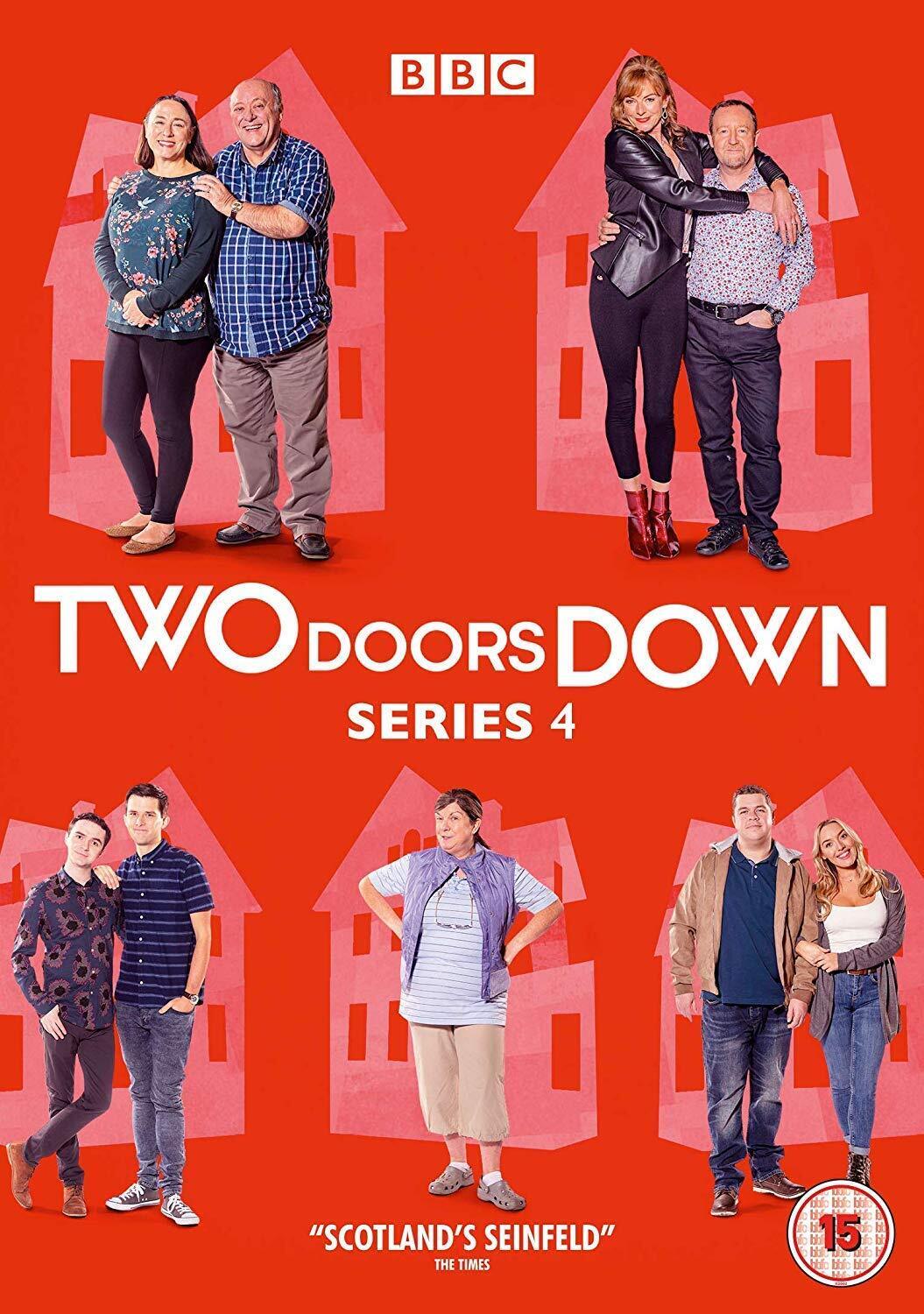 Two Doors Down Series 4 (DVD) Arabella Weir Alex Norton Jonathan Watson