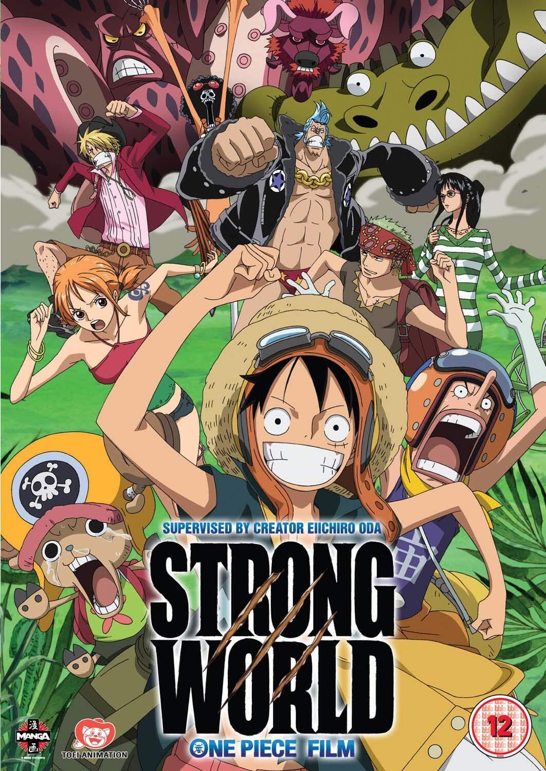 One Piece The Movie: Strong World (DVD) Akemi Okamura Hiroaki Hirata Ikue Ohtani