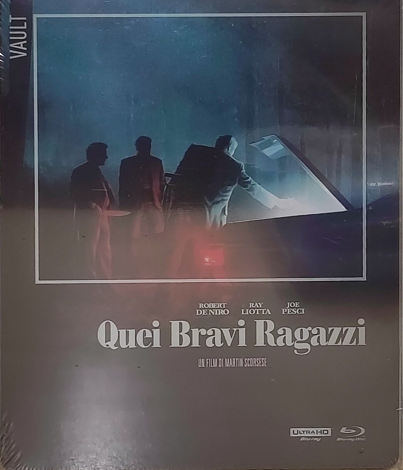 QUEI BRAVI RAGAZZI – GOODFELLAS – VAULT – STEELBOOK - ITA – ENG – 4K + BLU-RAY