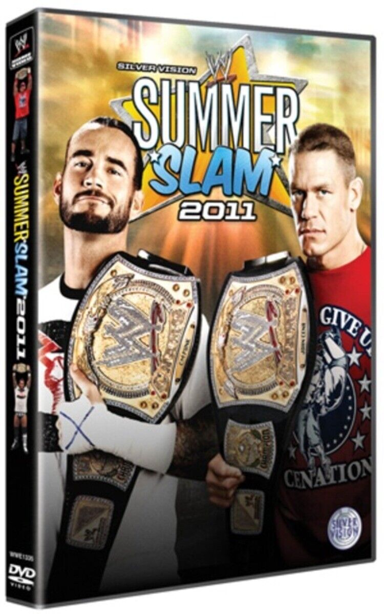 Wwe - Summerslam 2011 (DVD) John Cena CM Punk Sin Cara Daniel Bryan