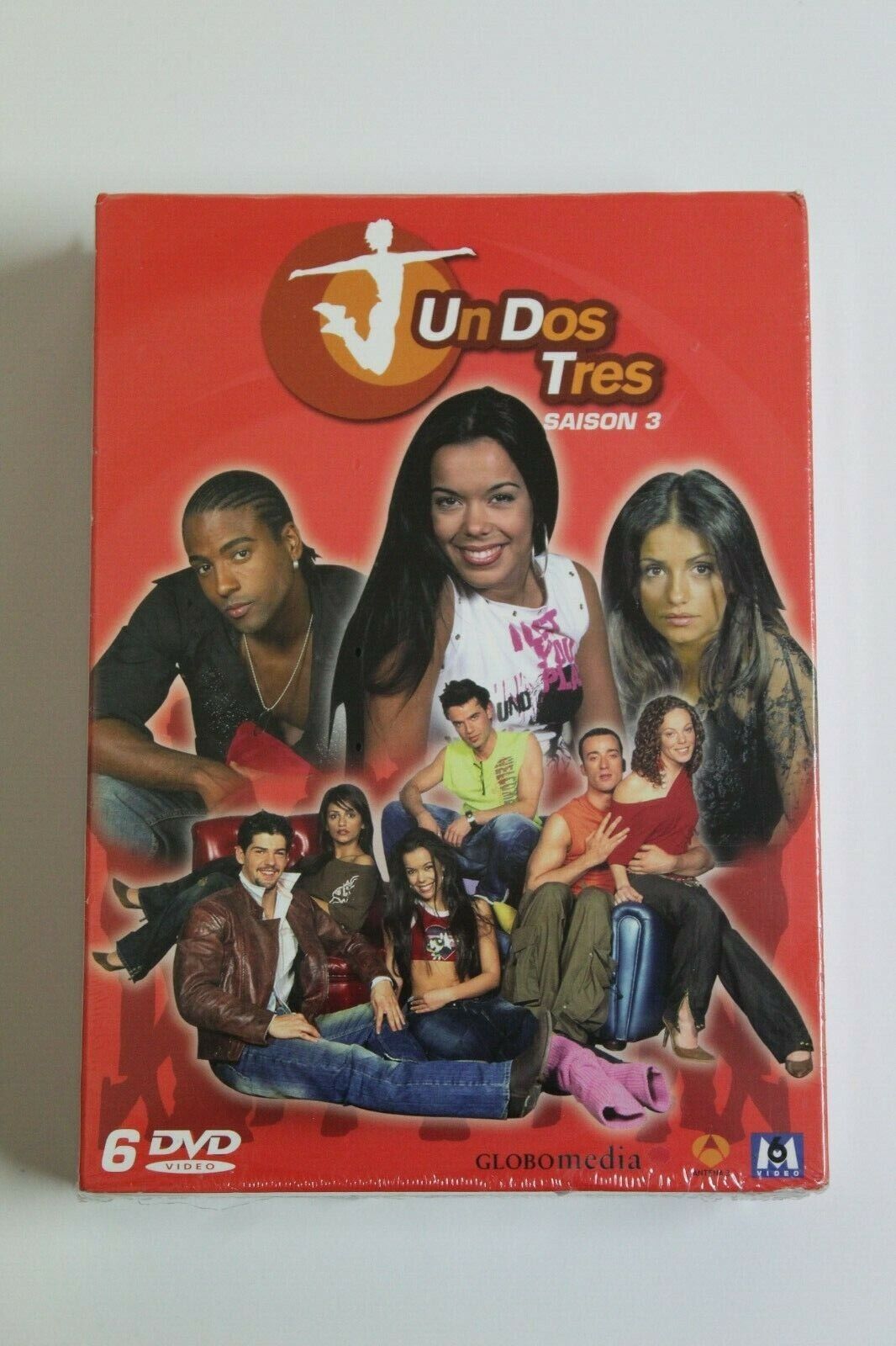 UN DOS TRES Stagione 3, Lingua Francese (6DVD) NUOVO IN BLISTER.