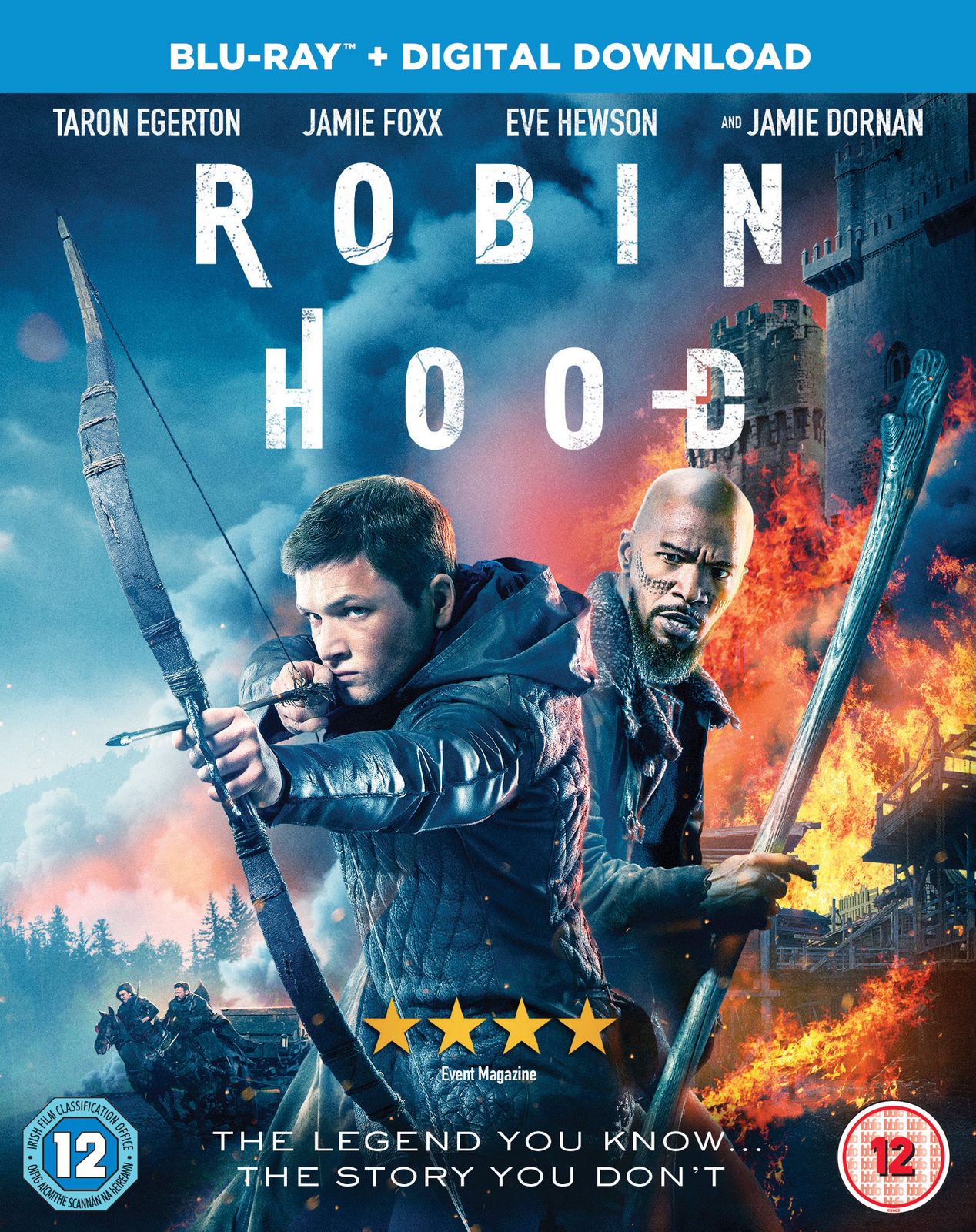 Robin Hood (Blu-ray) Jamie Dornan Paul Anderson Tim Minchin Björn Bengtsson