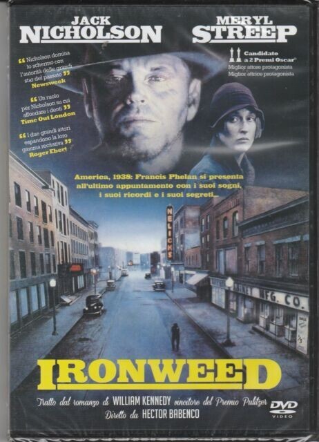 IRONWEED - Jack nicholson, Meryl Streep (1987) - DVD - Nuovo - Italiano
