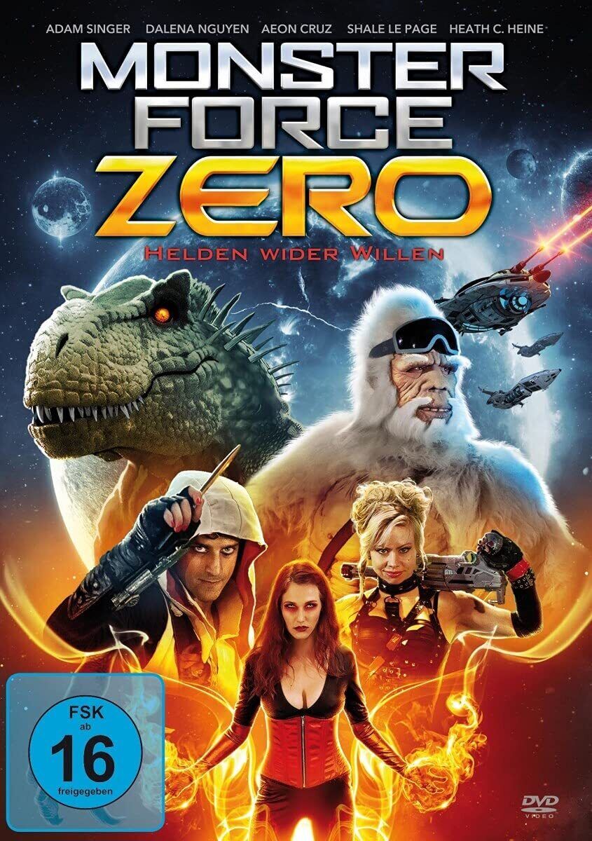 Monster Force Zero - Helden wider Willen (uncut) (DVD) Singer Adam Wang Garrett
