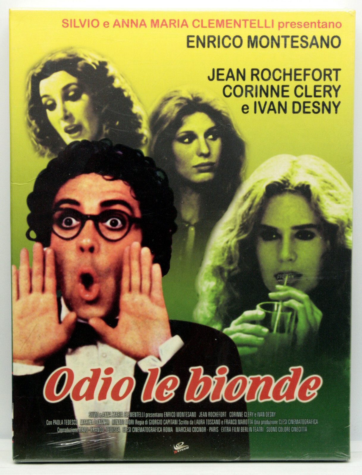 ODIO LE BIONDE ENRICO MONTESANO COMMEDIA DVD EDIZIONE ITALIANA VBC 71633