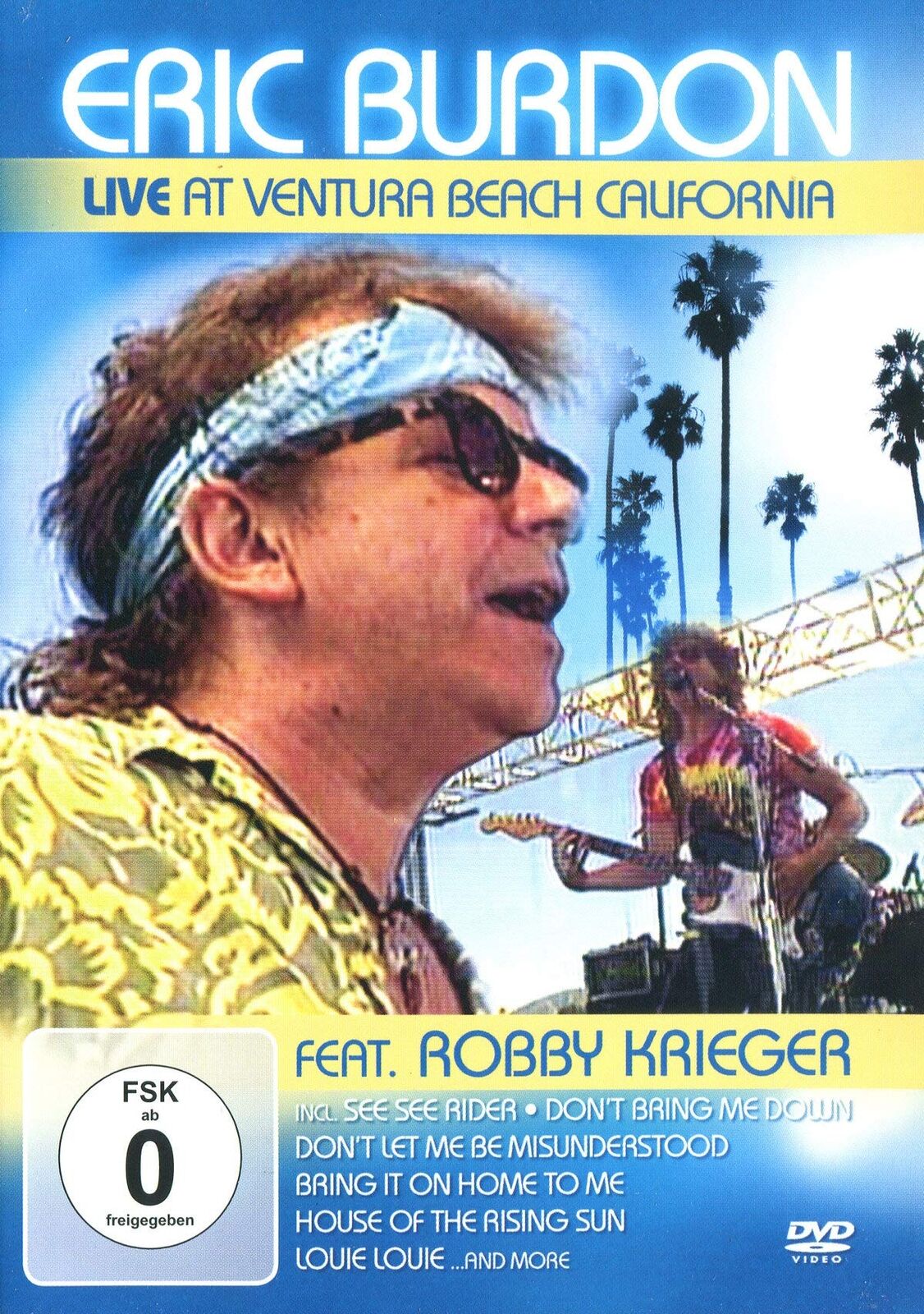 Eric Burdon - Live at Ventura Beach California (DVD) Burdon Eric