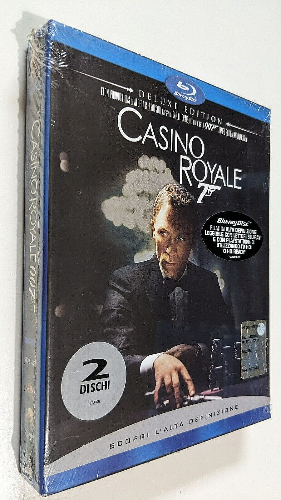 007 CASINO ROYALE DELUXE EDITION- BLURAY NUOVO SIGILLATO *RARO*