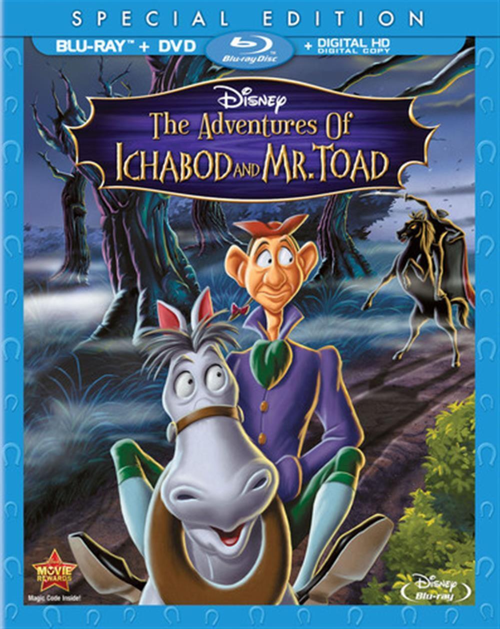 Adventures of Ichabod & Mr Toad (1 Blu-Ray) - Movie
