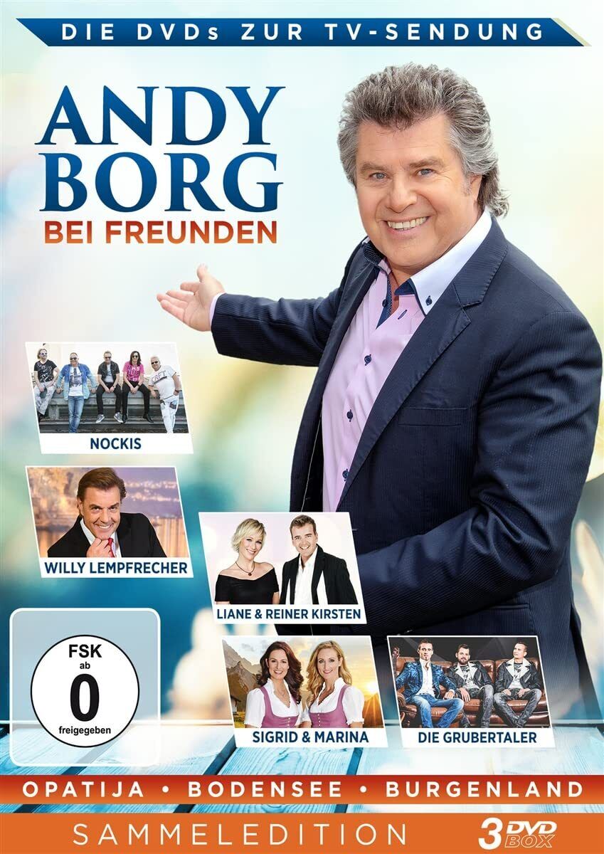 Andy Borg Bei Freunden - Opatija - Bodensee - Burgenland Sammeledition) (DVD)