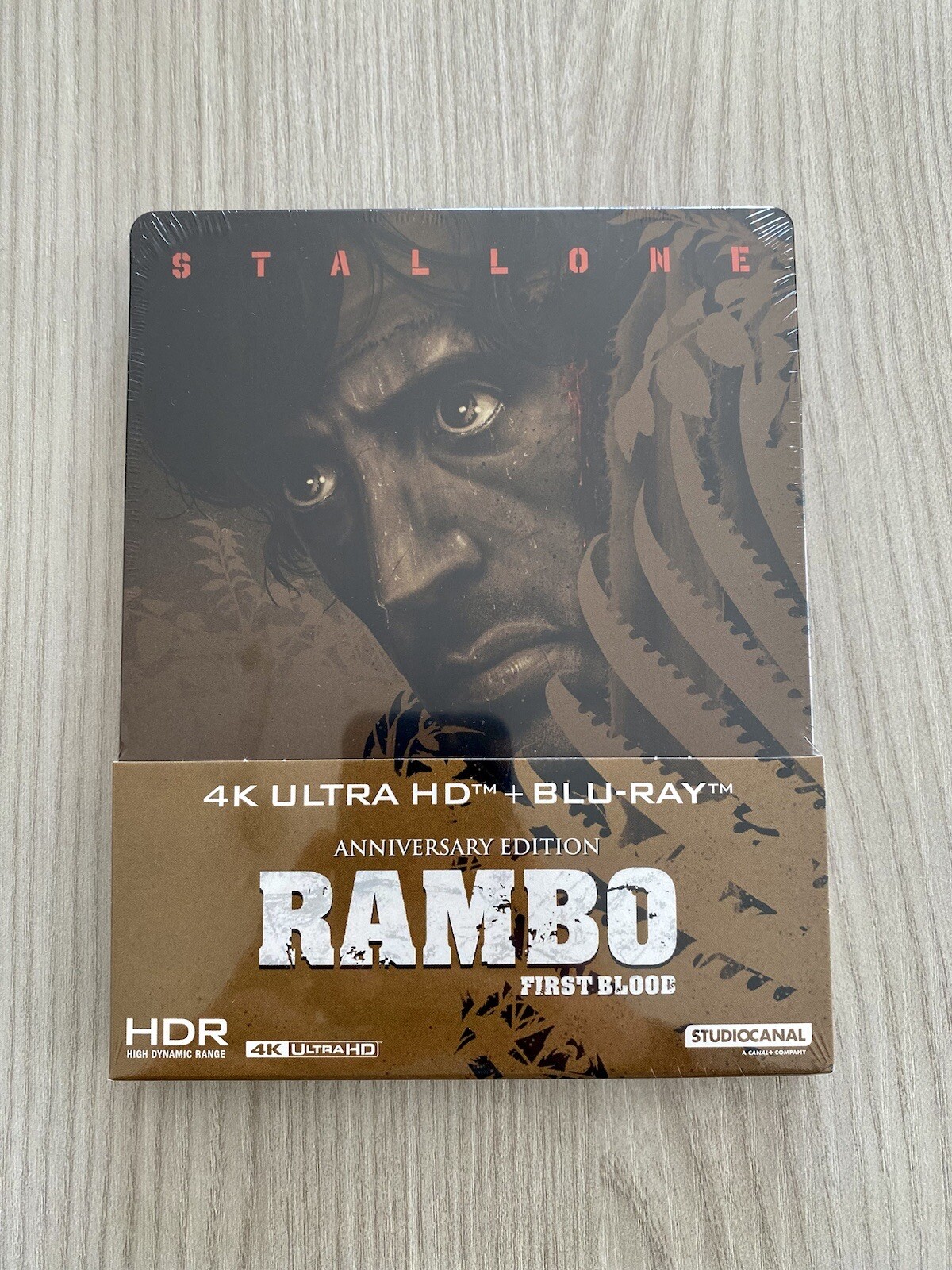 RAMBO - STEELBOOK (4K Ultra HD + Blu-Ray Disc + Booklet - SteelBook) Nuovo