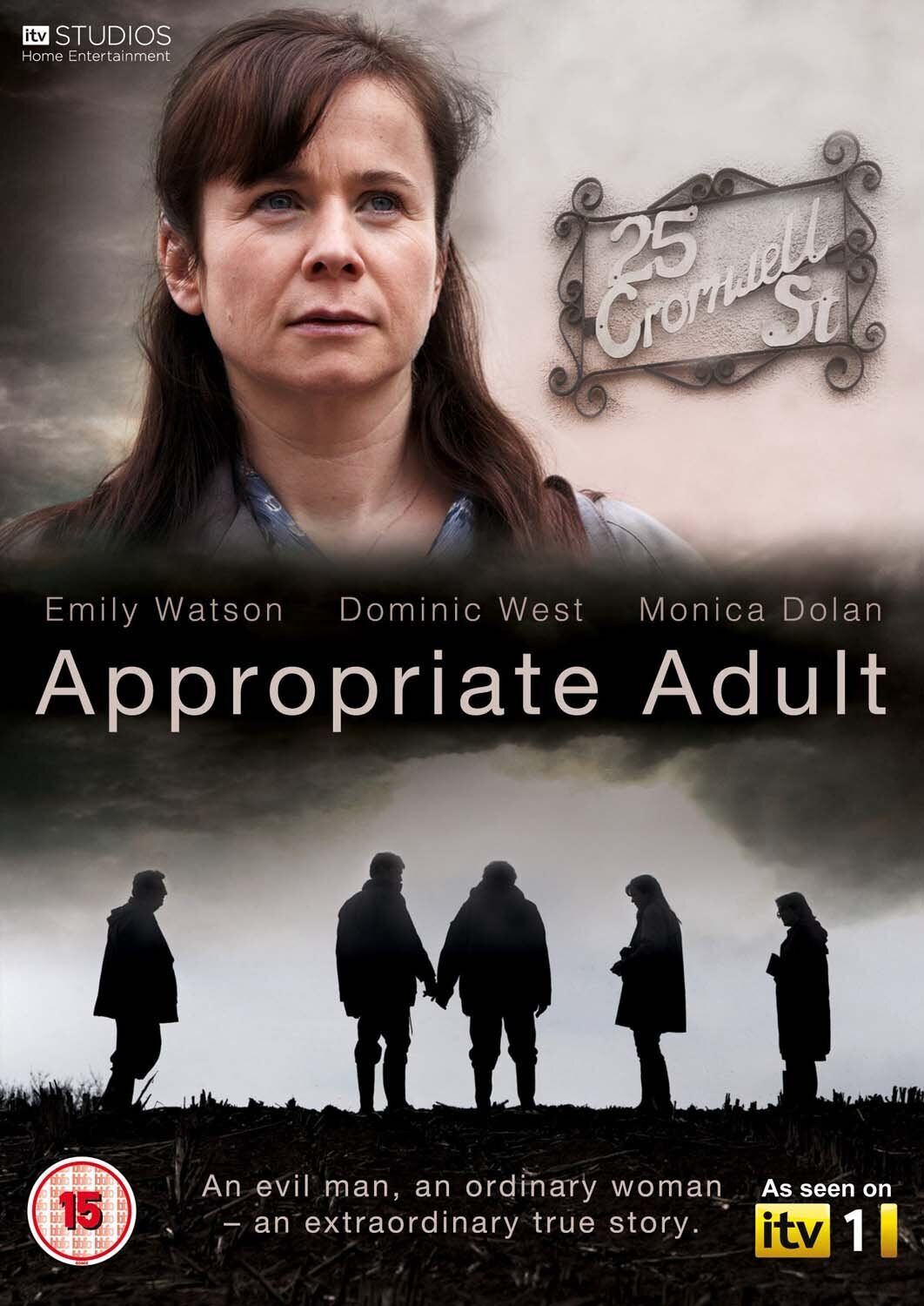 Appropriate Adult (DVD) Dominic West Emily Watson Monica Dolan Robert Glenister