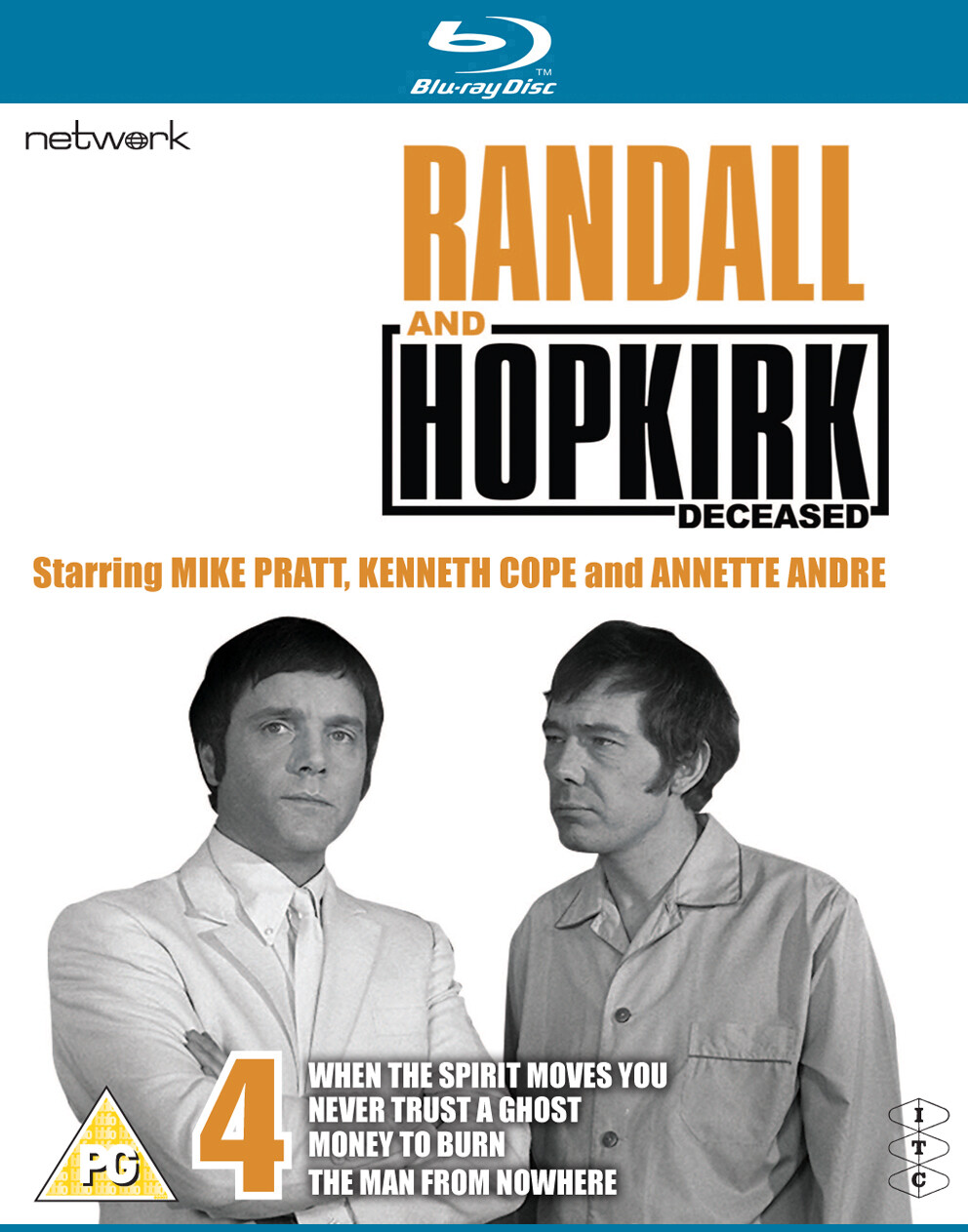 Randall and Hopkirk (Deceased): Volume 4 (Blu-ray) Kenneth Cope Mike Pratt
