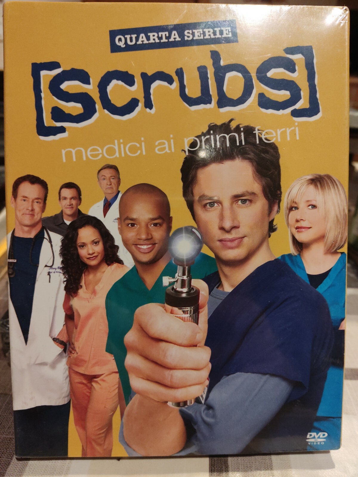 SCRUBS STAGIONE 4 - COFANETTO 4 DVD NUOVO (PRIMA EDIZIONE DIGIPACK)