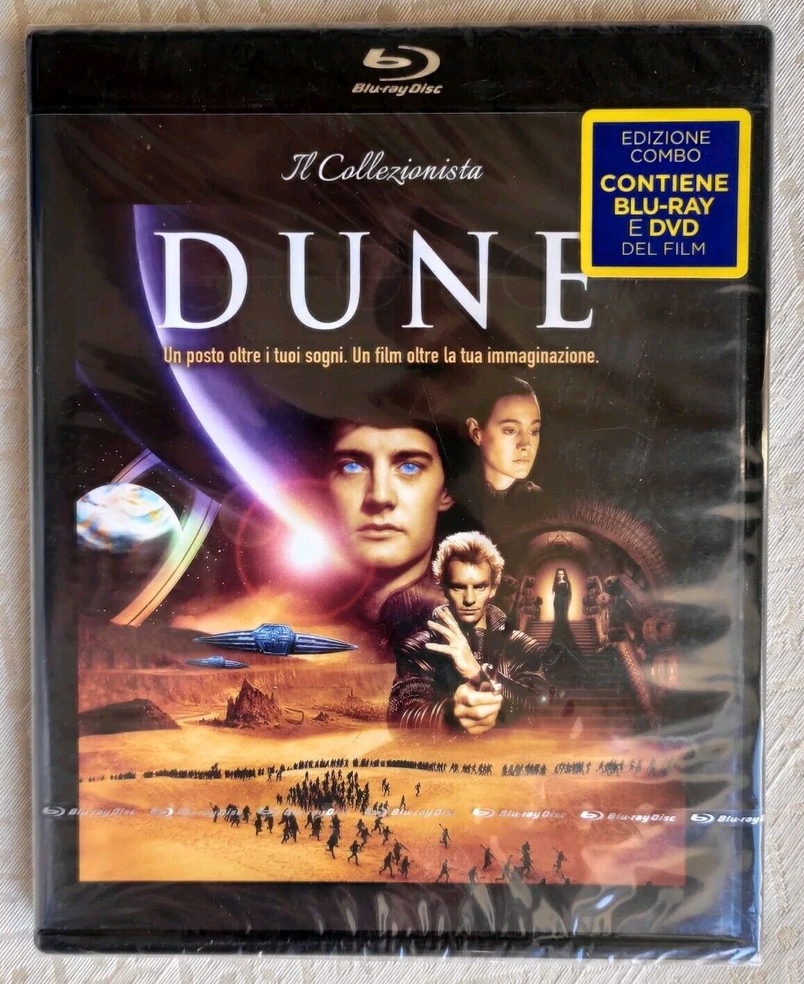Bluray  DUNE  David Lynch Kyle MacLachlan Sean Young  (Bluray + Dvd)  ****NUOVO