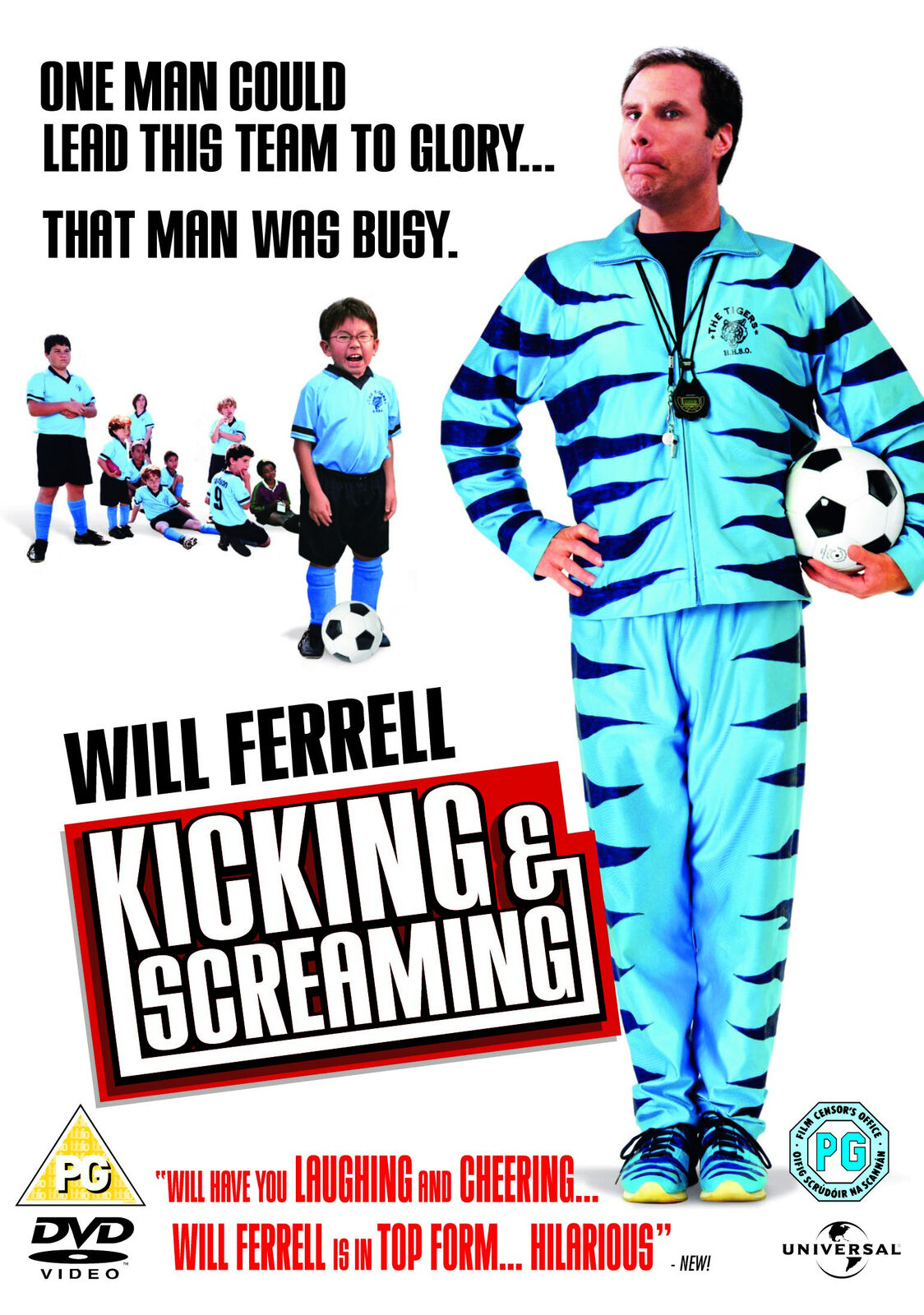 Kicking and Screaming (DVD) Josh Hutcherson Mike Ditka Dylan McLaughlin