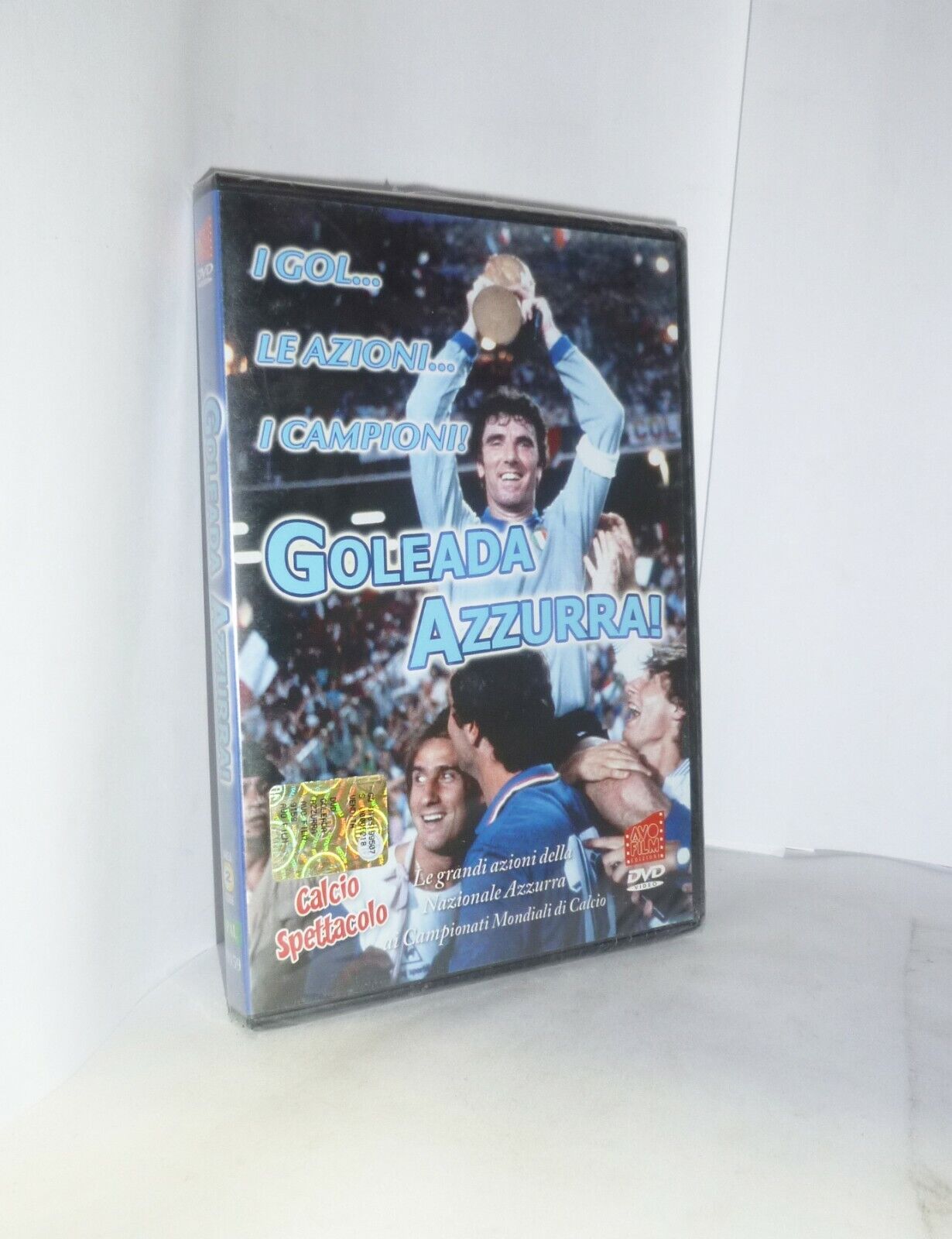 GOLEADA AZZURRA - LE GRANDI AZIONI DELLA NAZIONALE - AVO FILM - DVD SIGILLATO