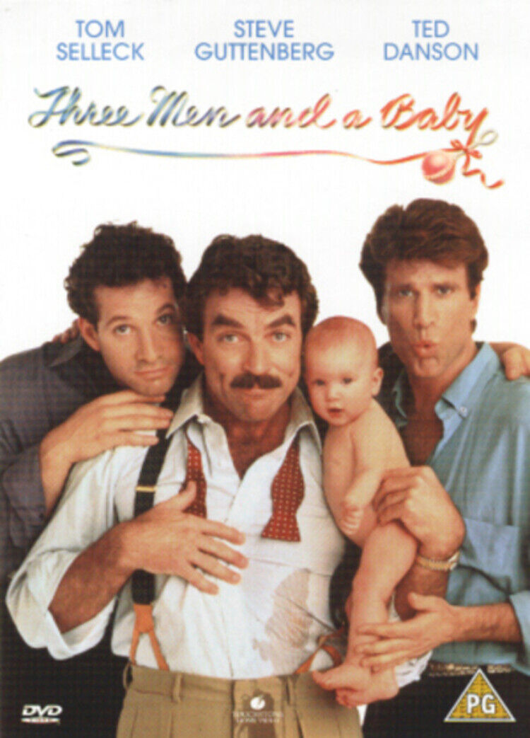 Three Men And A Baby (DVD) Lisa Blair Michelle Blair Paul Guilfoyle Celeste Holm
