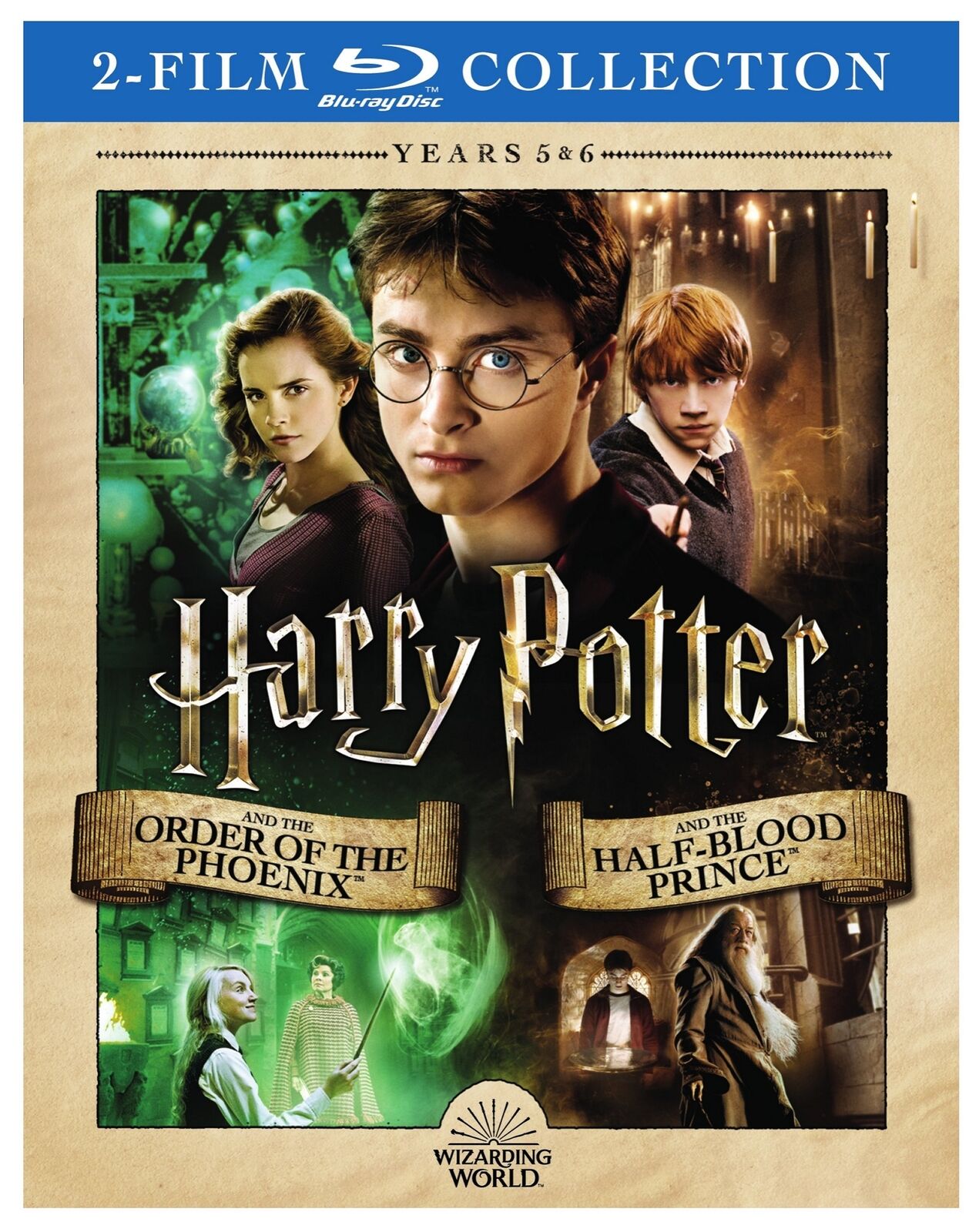 Harry Potter Double Feature: Harry Potter and the Order of the Phoenix (Blu-ray)