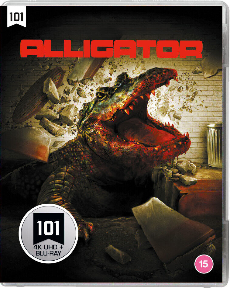Alligator (4K UHD Blu-ray) Robert Forster Robin Riker Jack Carter Robert Foster