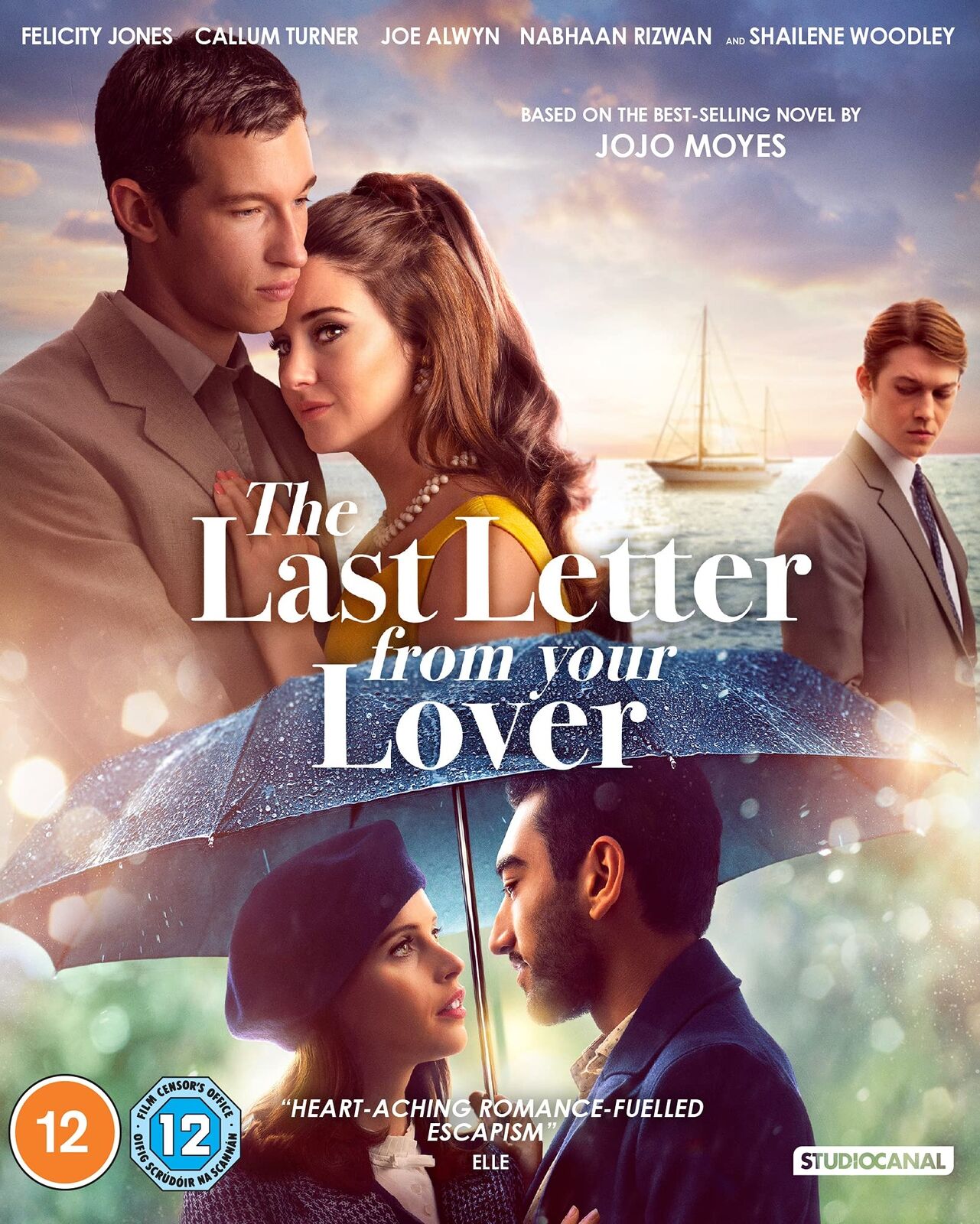 The Last Letter from Your Lover (Blu-ray) Shailene Woodley Felicity Jones