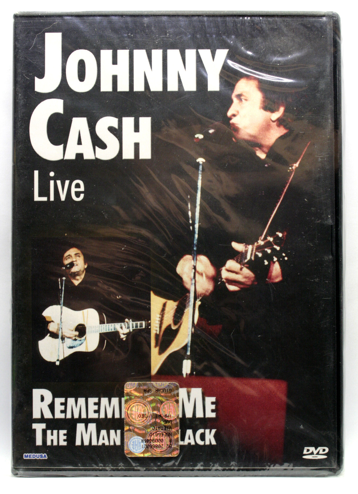 JOHNNY CASH LIVE REMEMBER ME THE MAN IN BLACK MUSICALE ED. ING DVD VBC 79357