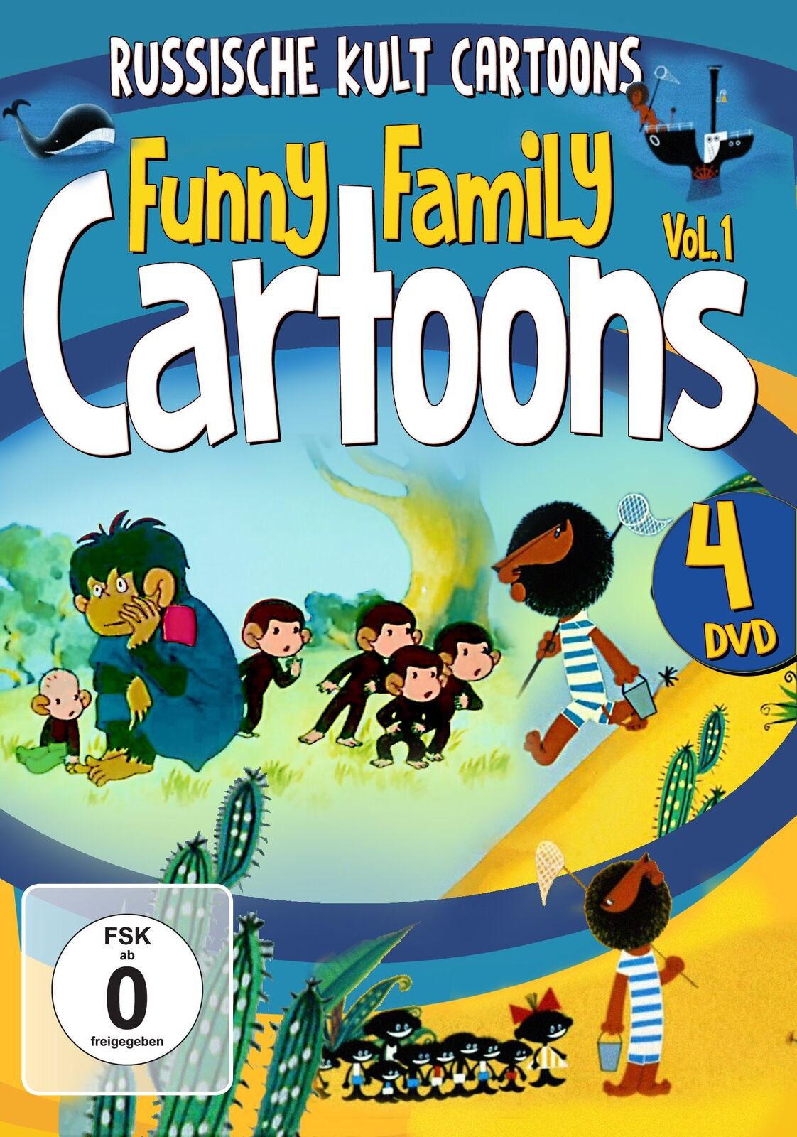 Funny Family Cartoons Vol. 1 (DVD) Russische Kult Cartoons